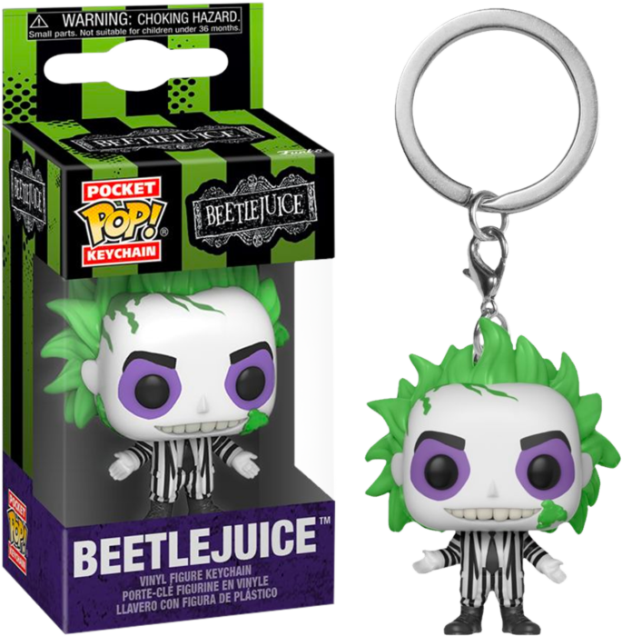 Beetlejuice - Beetlejuice Pocket Pop! Keychain