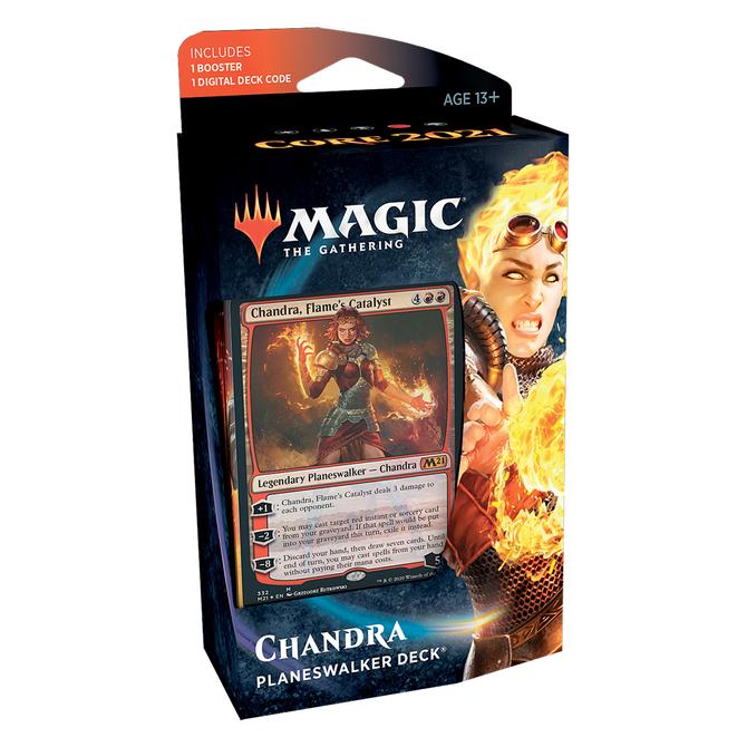 Magic the Gathering Core Set 2021 Planeswalker Deck - Set of 5