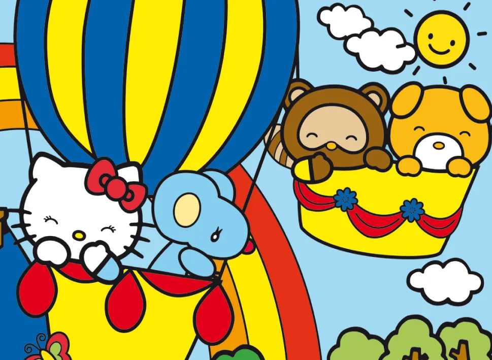 Hello Kitty Happy Color Balloon