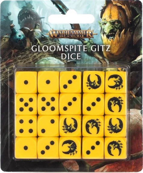 Warhammer Age of Sigmar - Gloomspite Gitz Dice Set 89-77