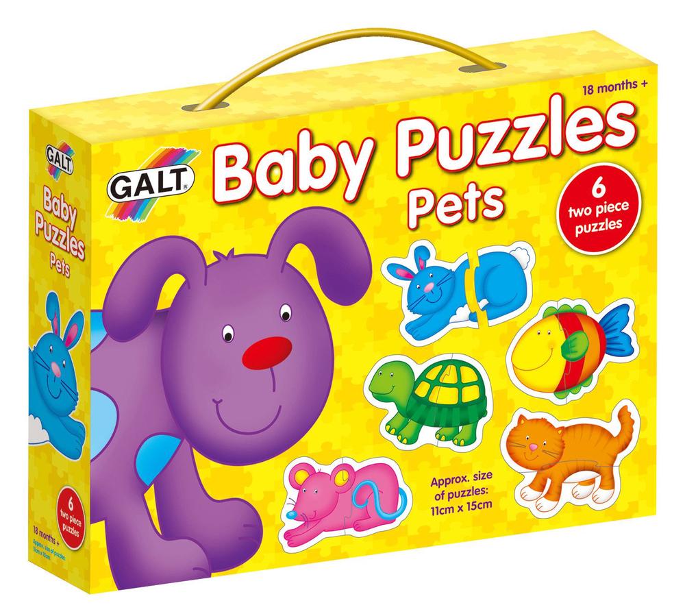 Galt Baby Puzzles Pets Set Of 6