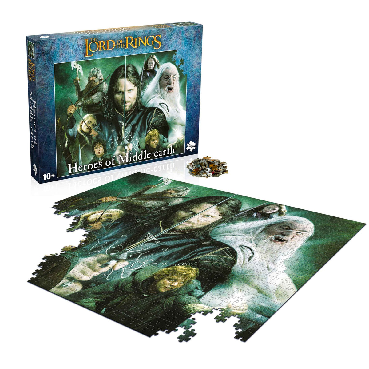 Puzzles: Lord of the Rings - Heroes of Middle Earth 1000 Piece Jigsaw