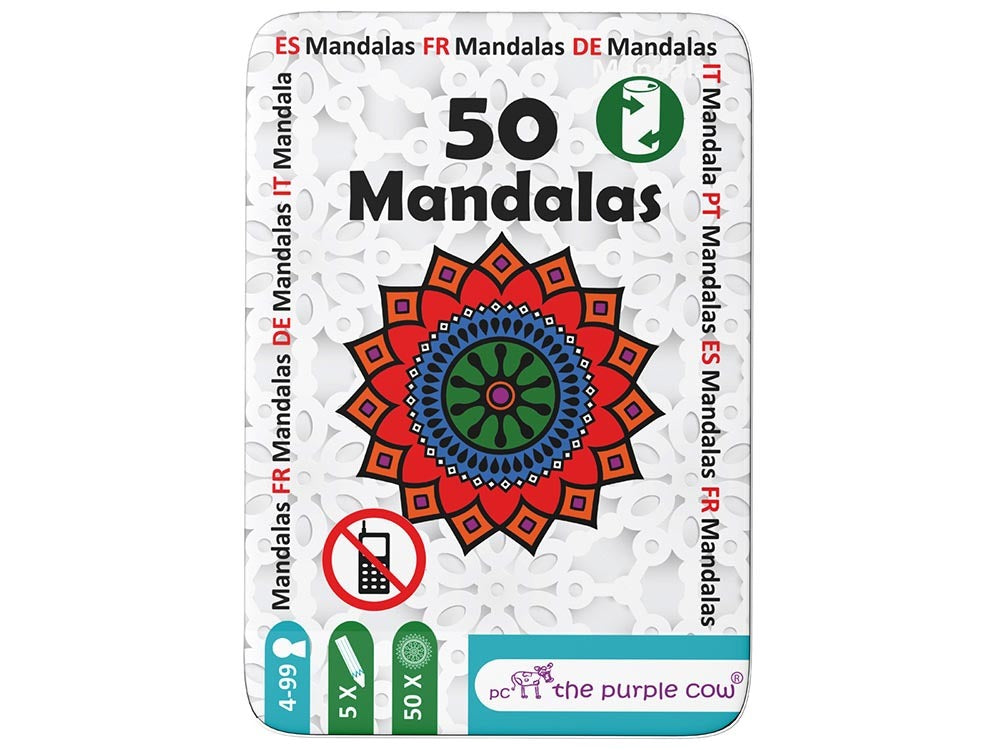 Fifty Mandalas Tin