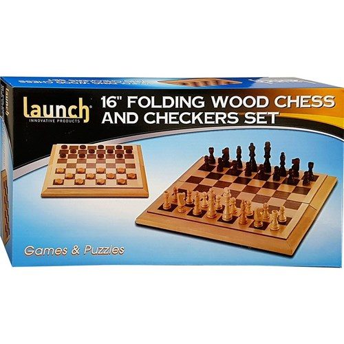 Chess &amp; Checkers 16inch WD