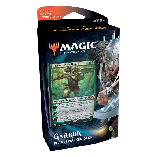 Magic the Gathering Core Set 2021 Planeswalker Deck - Set of 5