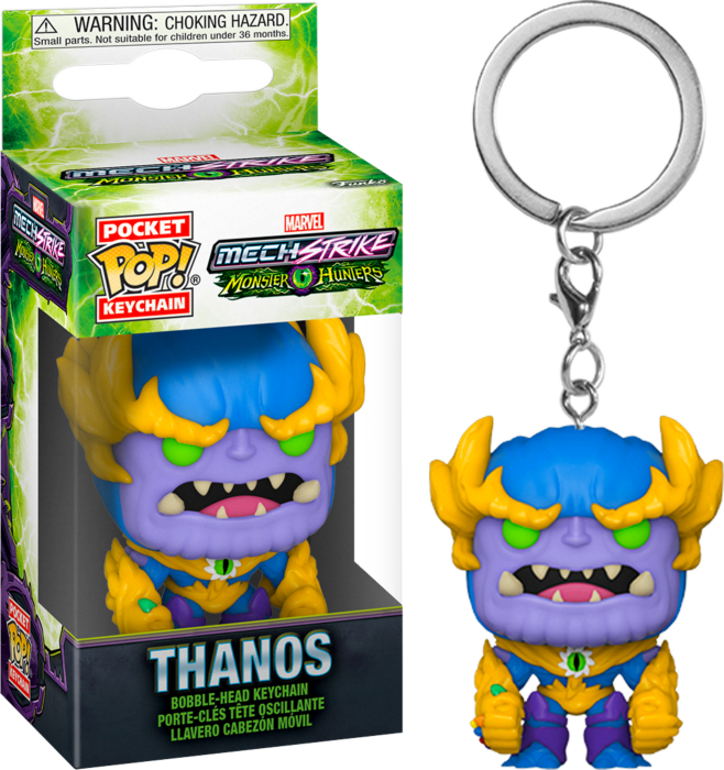 Marvel Monster Hunters - Thanos Pop! Keychain