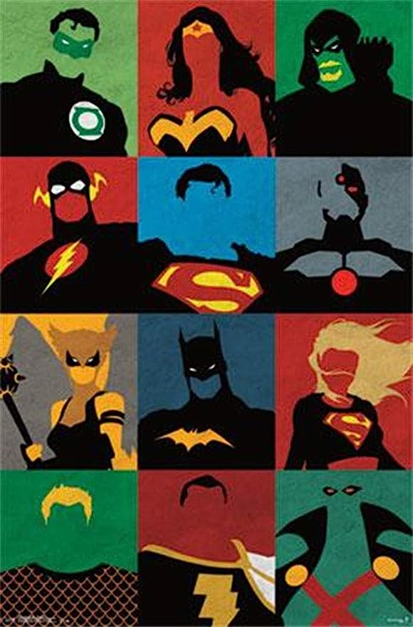DC Comics - Justice League Minimalis