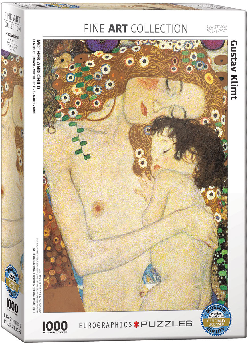 Eurographics Klimt Mother &amp; Child 1000 Piece Jigsaw