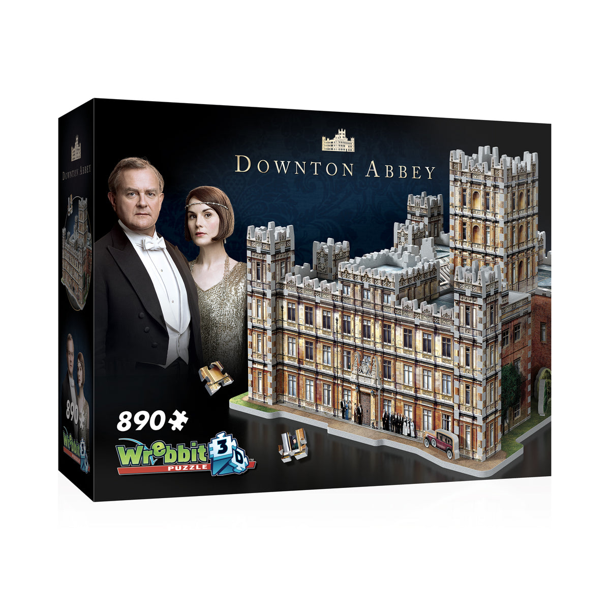 Wrebbit - Downton Abbey 890 Piece 3D Jigsaw