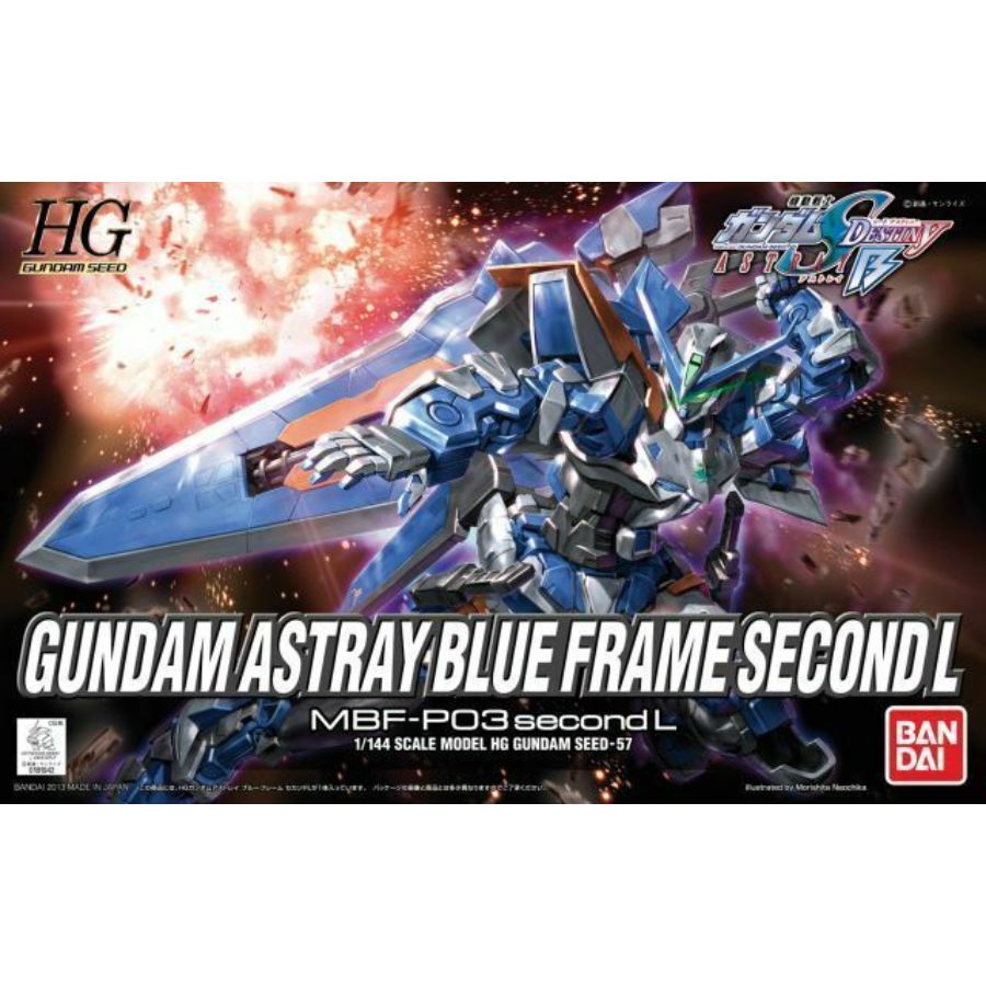 Hg 1/144 Gundam Astray Blue Frame Second L