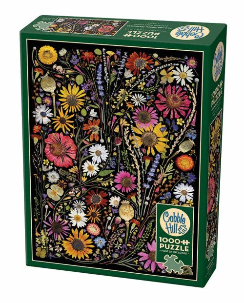 Flower Press: Happiness 1000 Piece Jigsaw