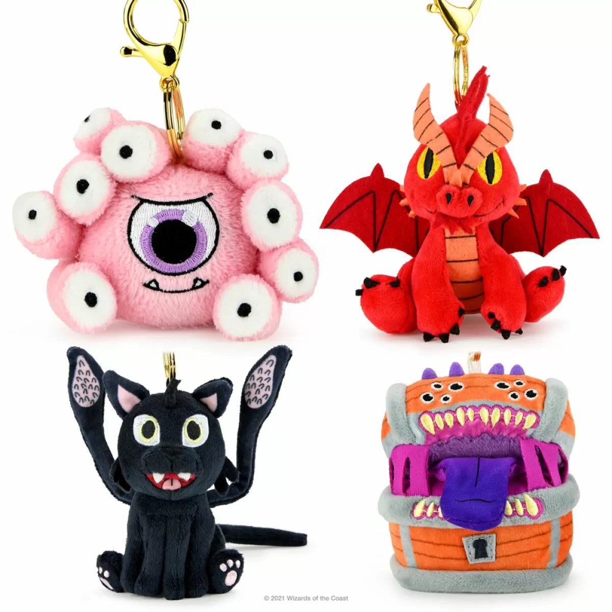 Dungeons And Dragons 3inch Plush Charms Wave 1