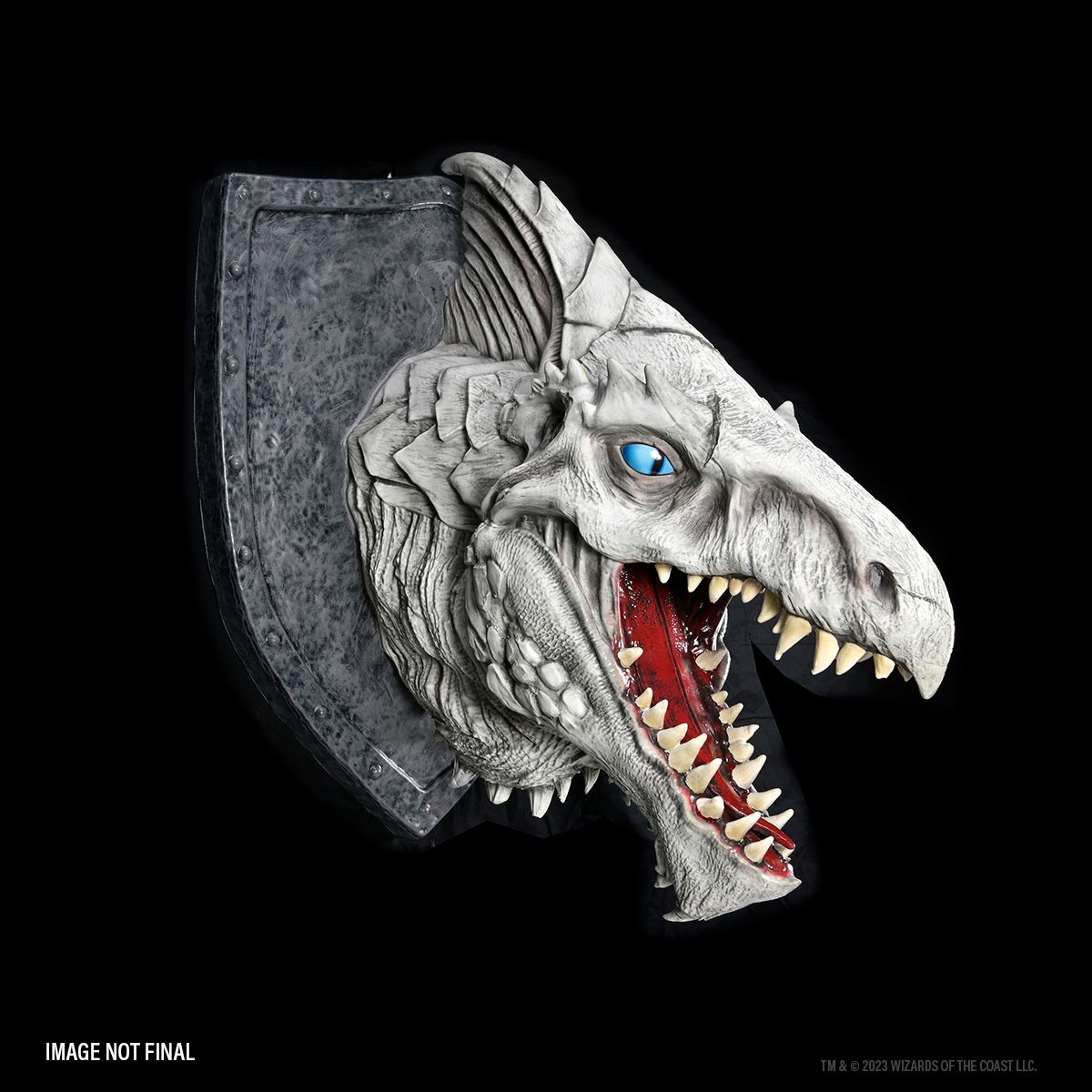 Dungeons &amp; Dragons Replicas of the Realms: White Dragon Trophy Plaque