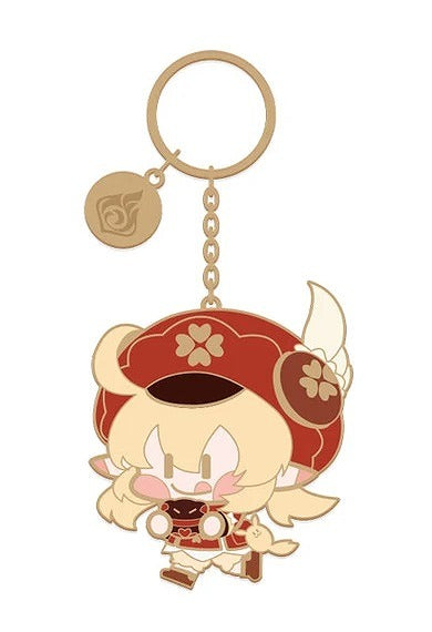 Genshin Impact Metallic Character Keychain - Klee