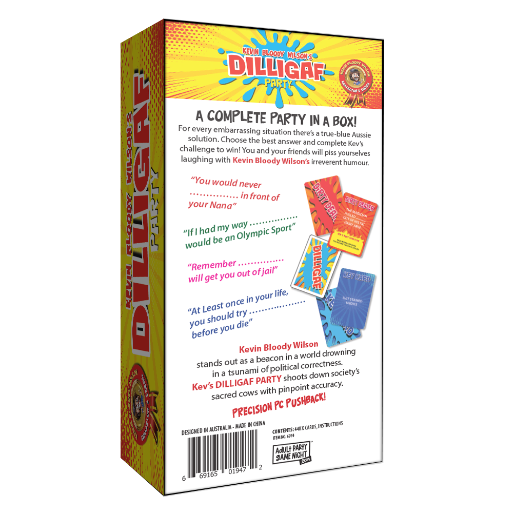 KBW Dilligaf Adult Party Game