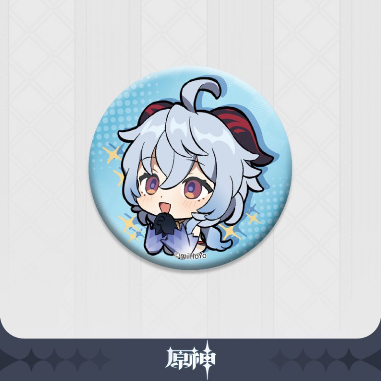 Genshin Impact - Can Badge Emoji