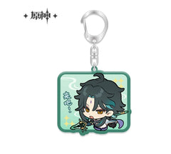 Genshin Impact Acrylic Keychain Emoji