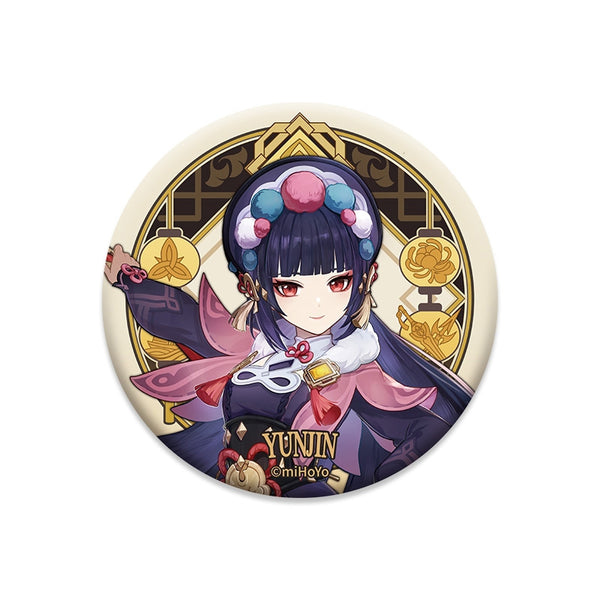 Genshin Impact Can Badge Character