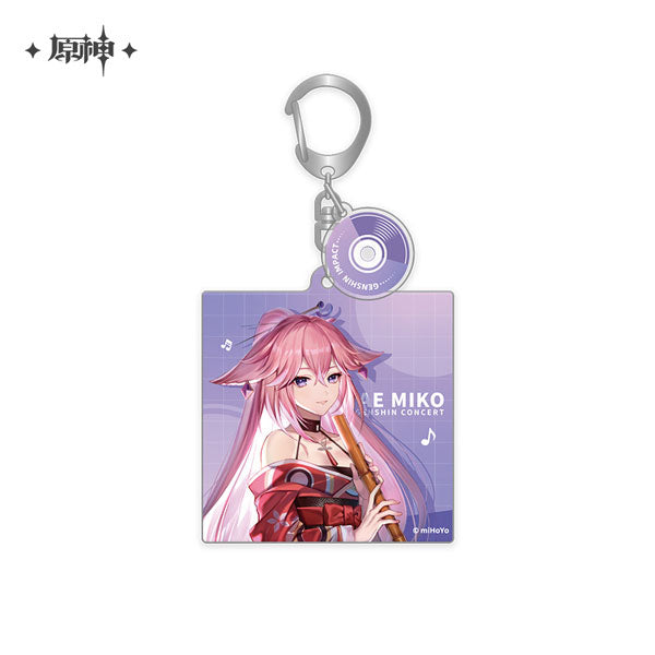 Genshin impact 2022 Concert Series Acrylic keychain - Yae Miko