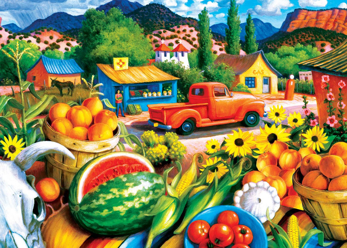 Masterpieces Roadsides of the Southwest Summer Fresh 550 Piece Jigsaw