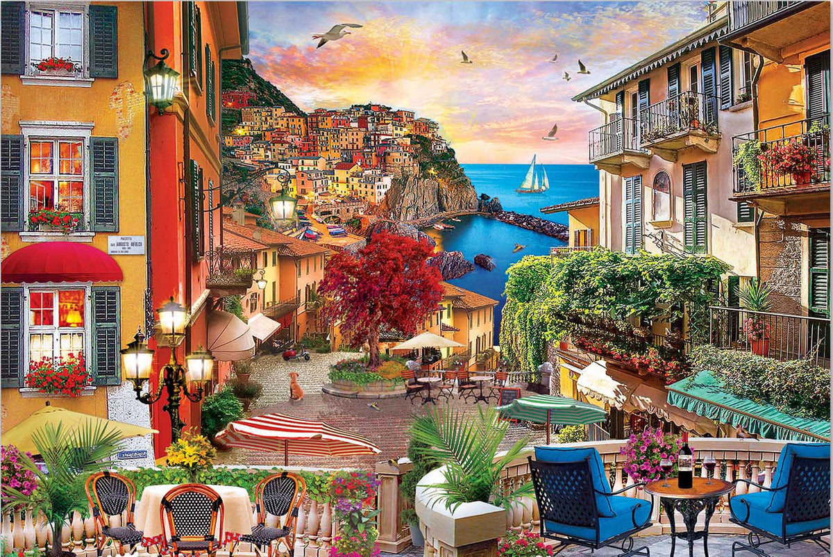 Masterpieces Travel Diary Italian Afternoon 550 Piece Jigsaw