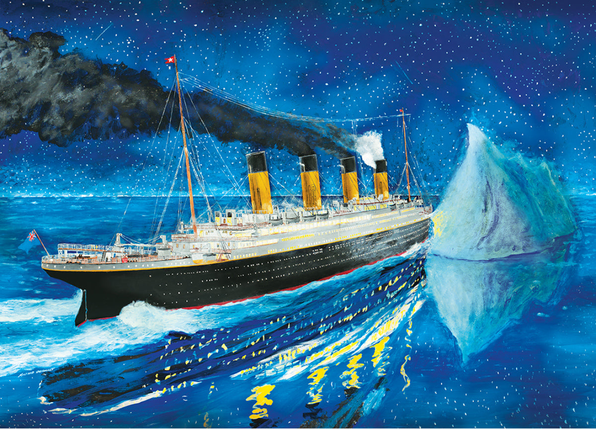 Masterpieces Titanic at Sea Iceberg 1000 Piece JIgsaw