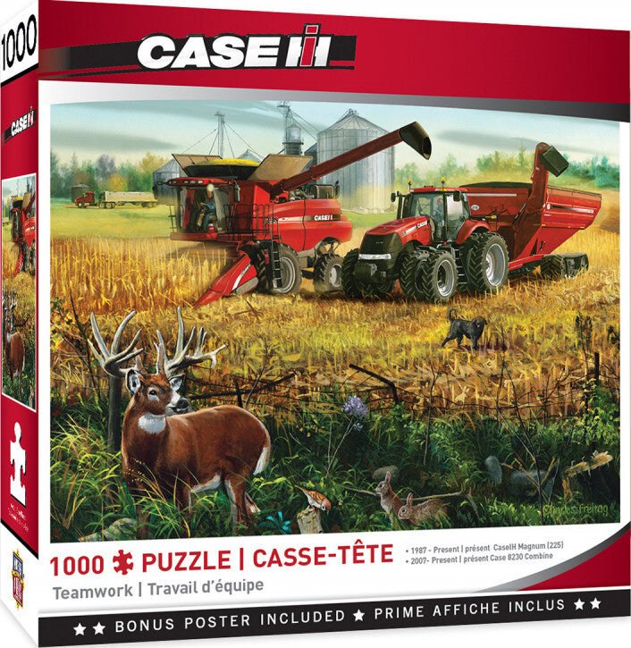 Masterpieces Farmall Teamwork Puzzle 1000 Piece Jigsaw