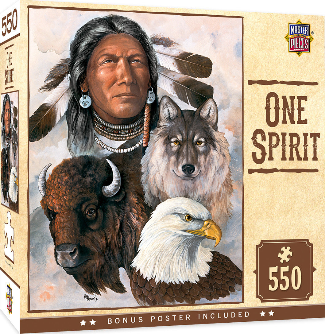 One Spirit 550 Piece Puzzle