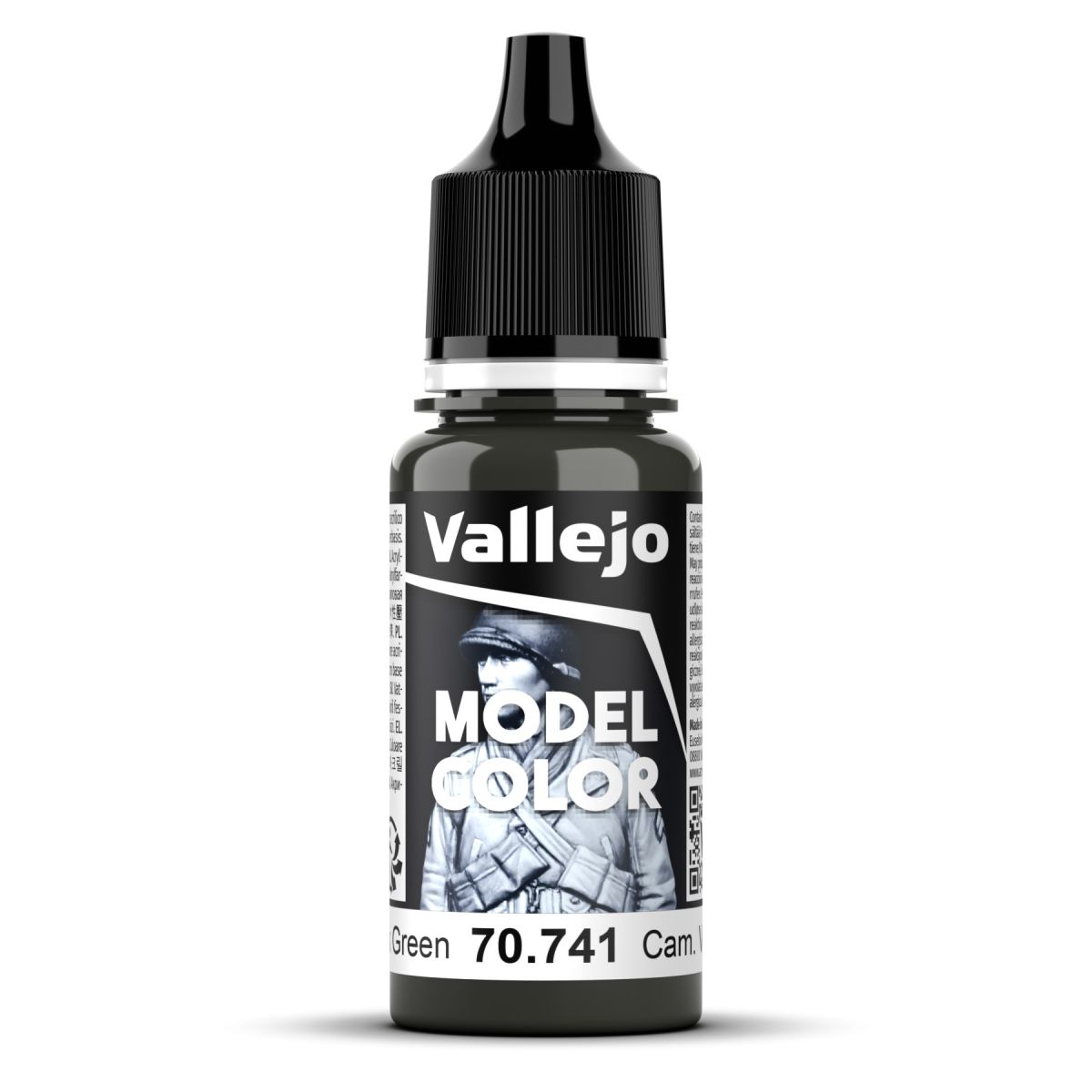 Vallejo Model Colour - Cam. Black Green 18ml