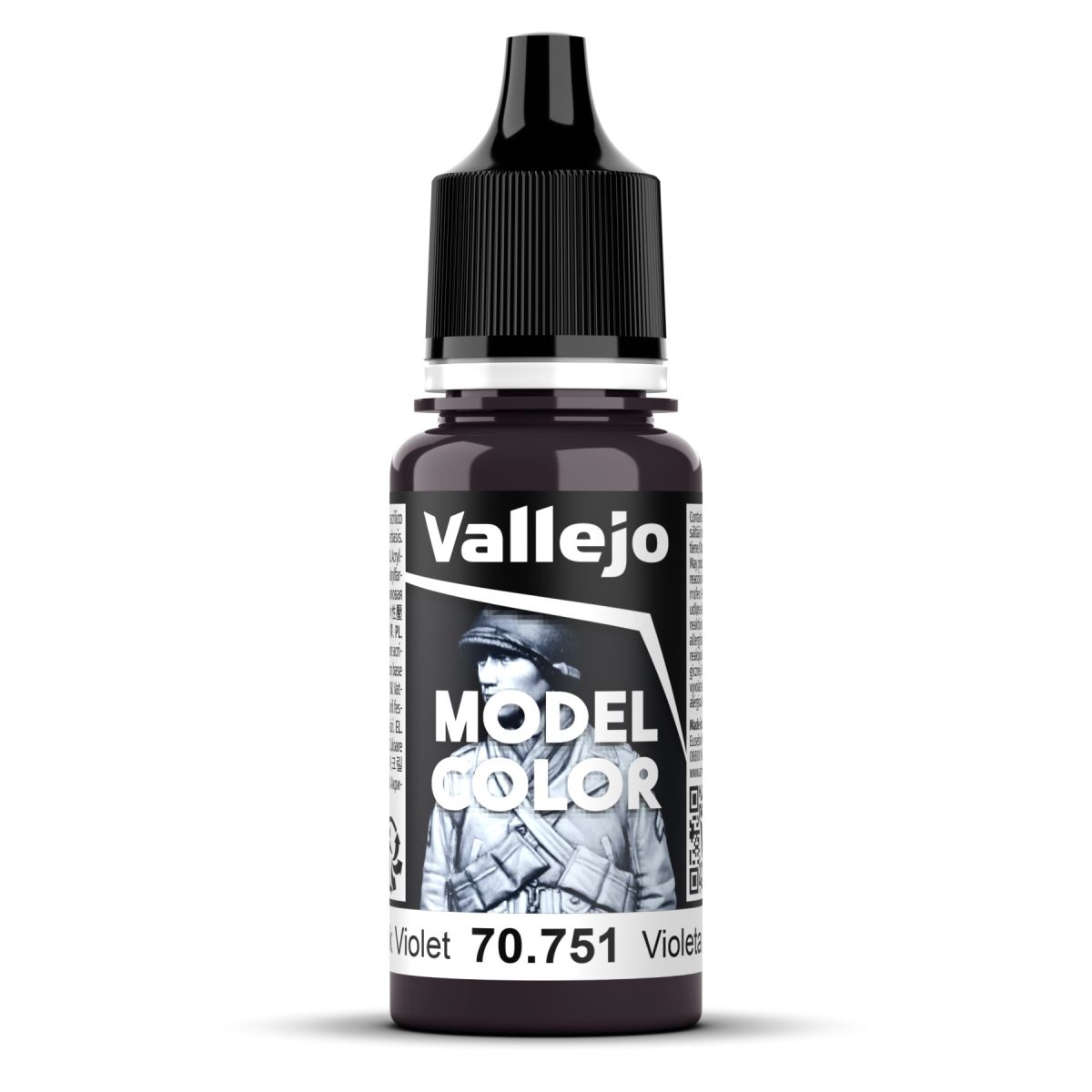 Vallejo Model Colour - Black Violet 18ml