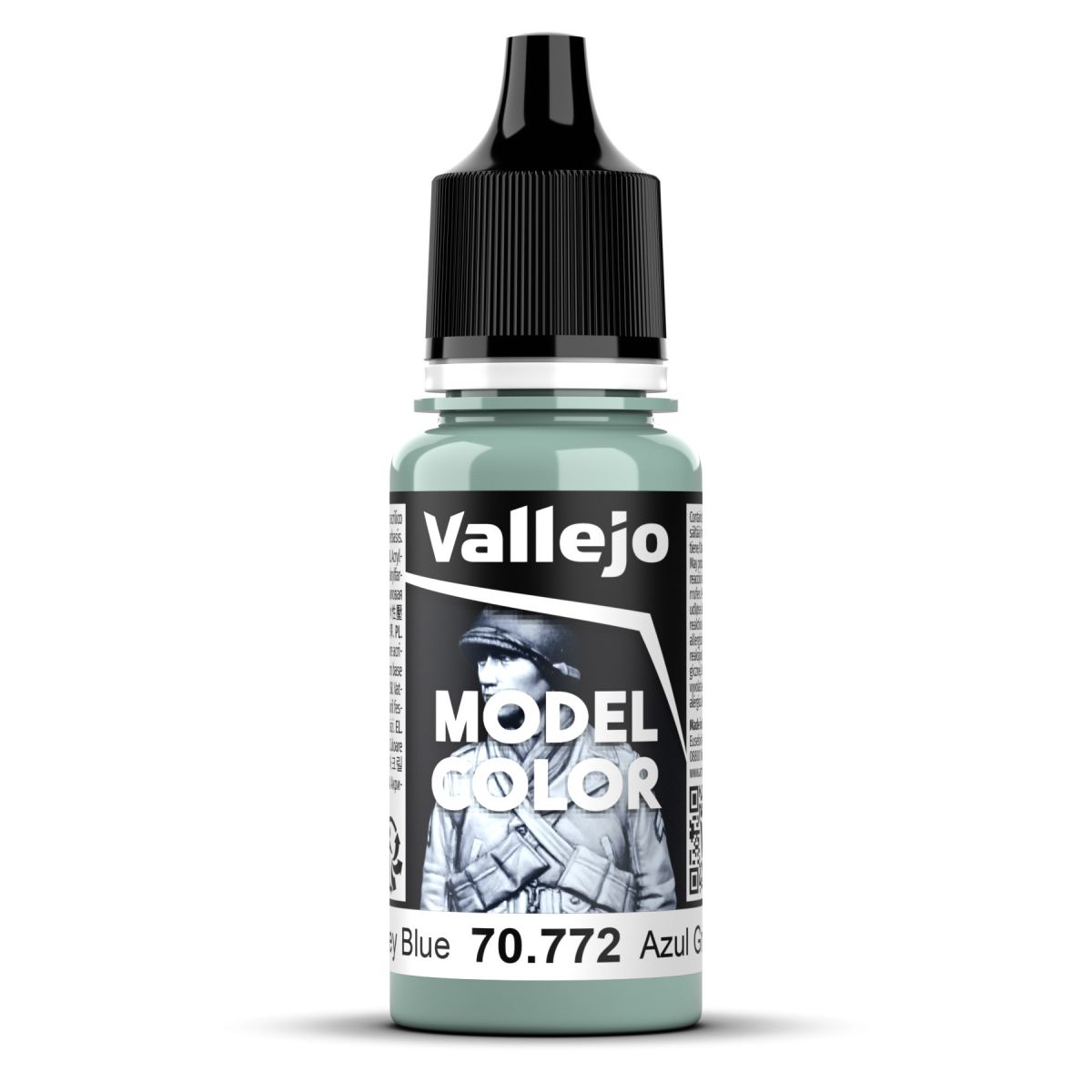 Vallejo Model Colour - Medium Grey Blue 18ml