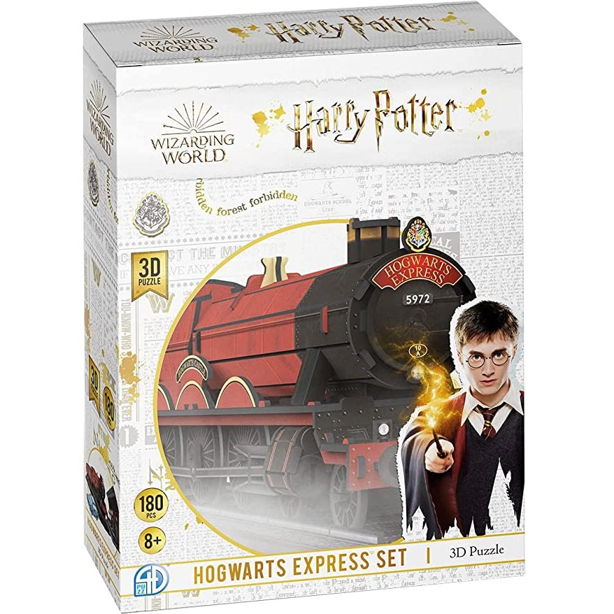 3D Puzzles: Harry Potter Hogwarts Express Set 181 Piece Jigsaw