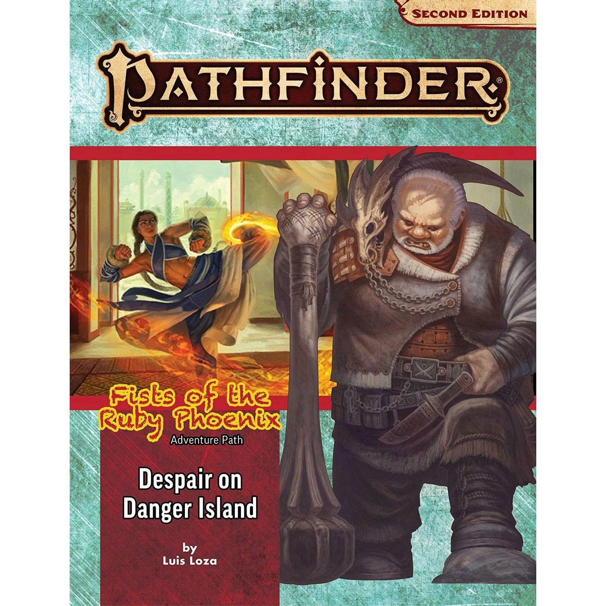 Pathfinder Second Edition Adventure Path Fists of the Ruby Pheonix #1 Despair on Danger Island