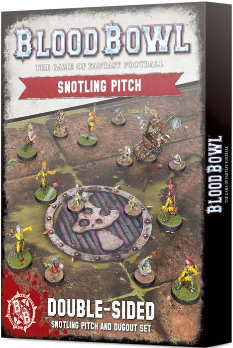 Blood Bowl - Snotling Team Pitch &amp; Dugouts (202-03)