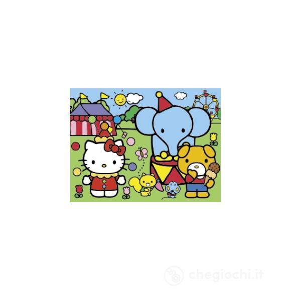 Clementoni - Hello Kitty Happy Color Circus 30 Piece Jigsaw