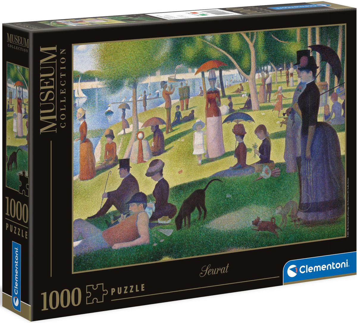 Clementoni - Museum Collection - Sunday On La Grande 1000 Piece Jigsaw