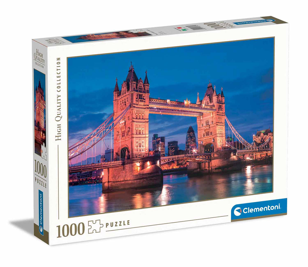 Clementoni - Tower Bridge at Night 1000 Piece Jigsaw