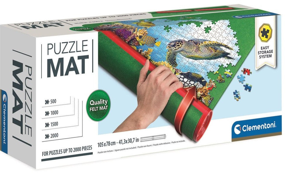 Clementoni - Roll Up Puzzle Mat