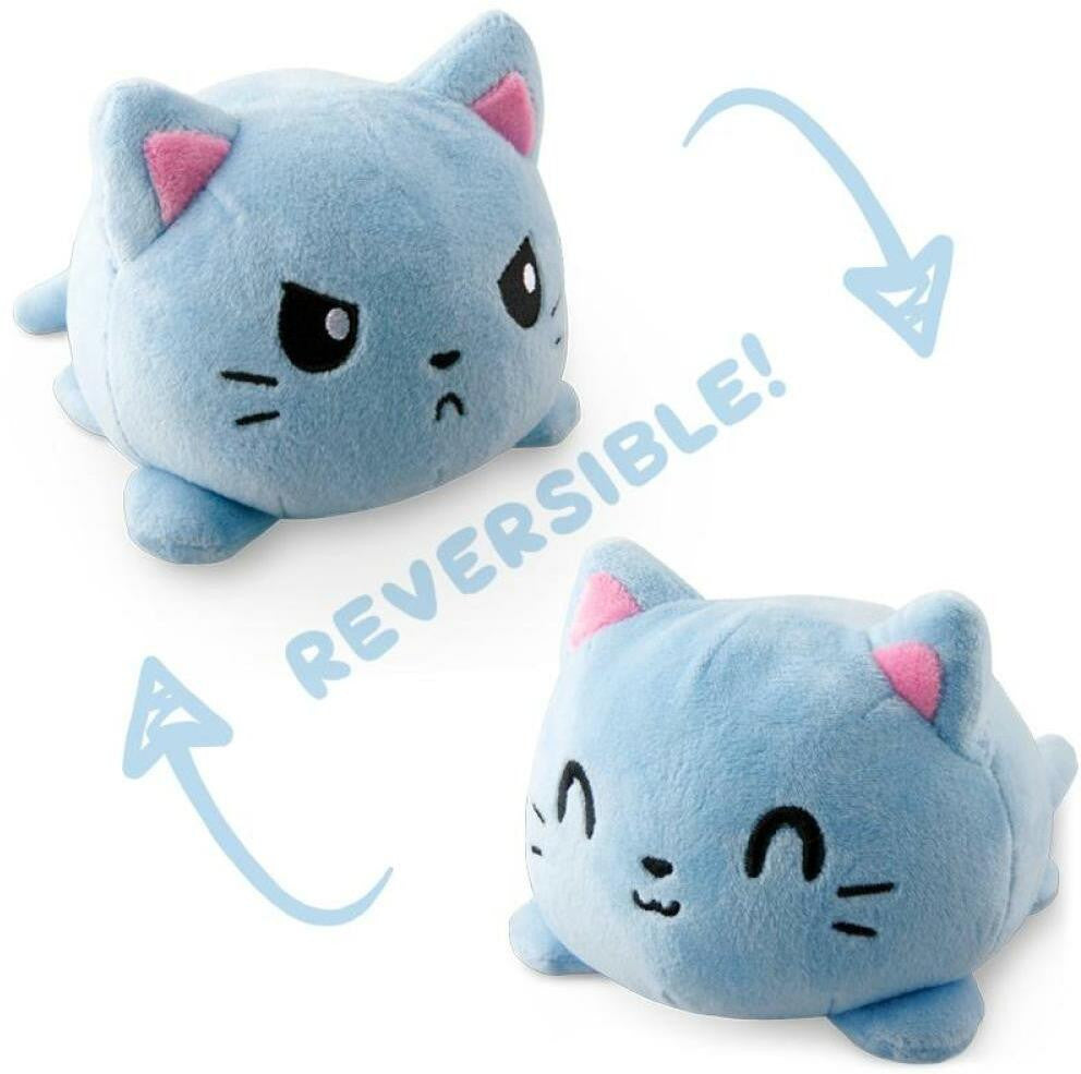 Reversible Cat Plushie Russian Blue