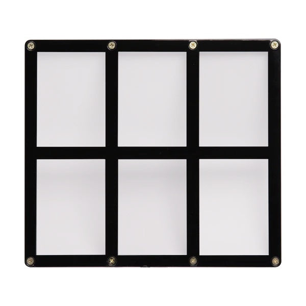 Ultra Pro: 6-Card Black Frame Screwdown Holder (Preorder)