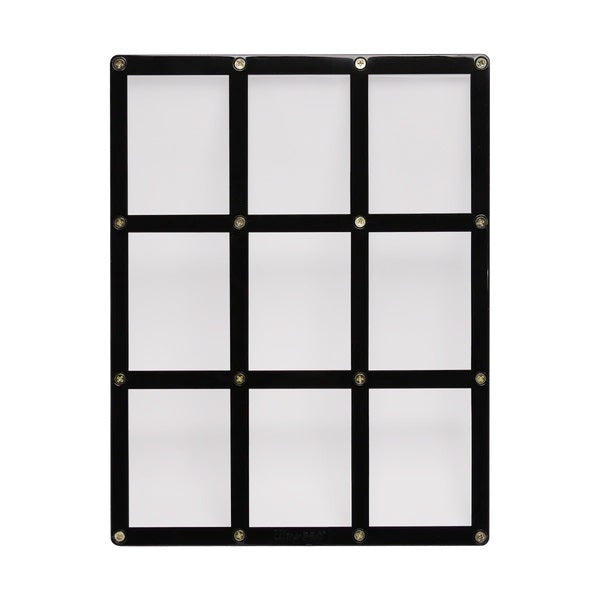 Ultra Pro: 9-Card Black Frame Screwdown Holder (Preorder)