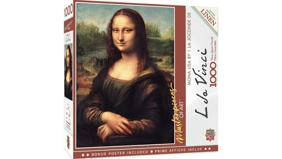 Masterpieces Masterpieces of Art Mona Lisa 1000 Piece Jigsaw