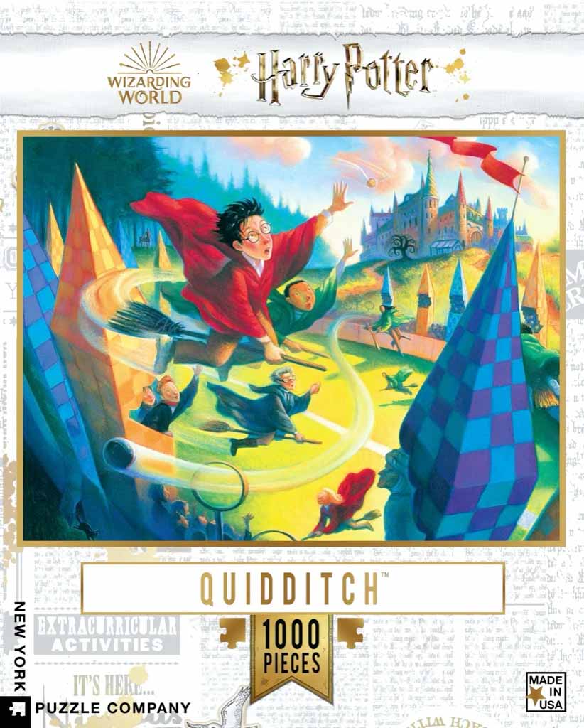 Harry Potter Puzzle Quidditch 1000 Piece Jigsaw