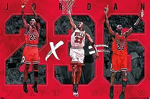 Michael Jordan - Six Poster
