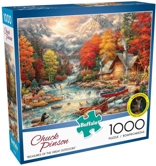 Treasures of the Great Outdoors 1000 Piece Jigsaw