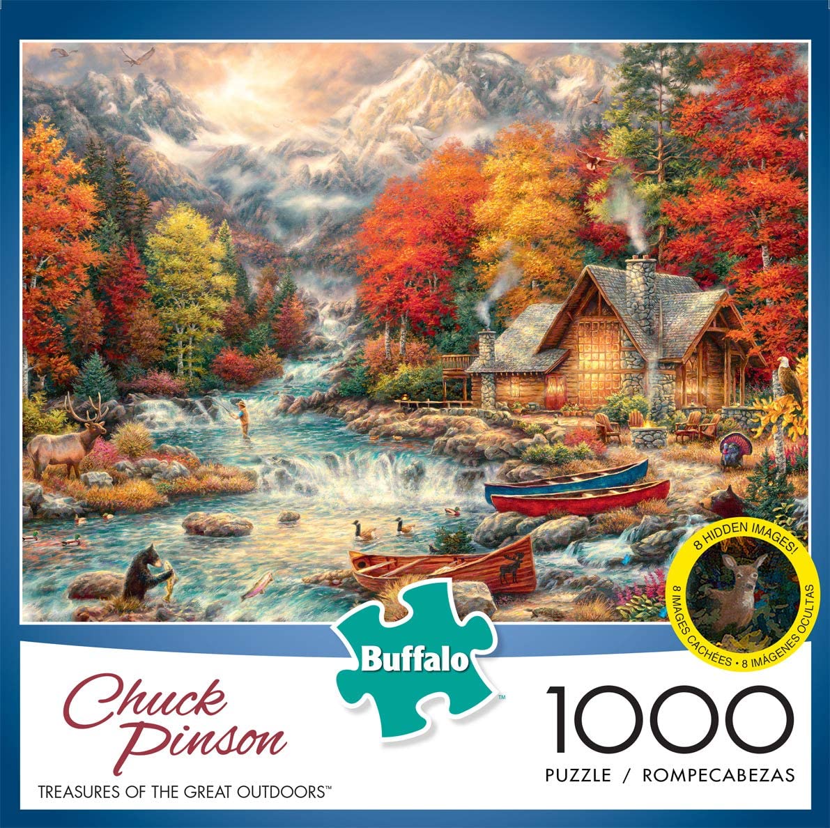 Treasures of the Great Outdoors 1000 Piece Jigsaw