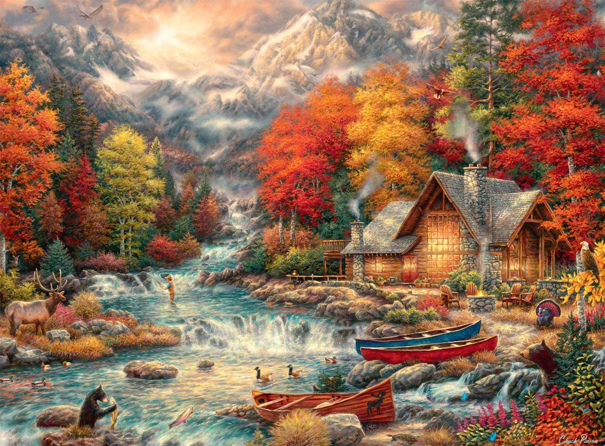 Treasures of the Great Outdoors 1000 Piece Jigsaw