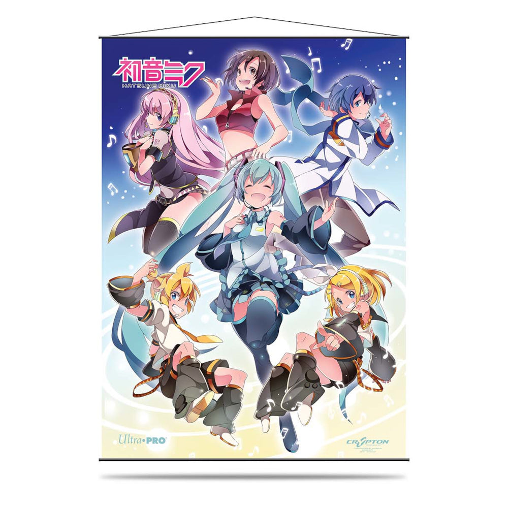 Ultra Pro: Hatsune Miku Wall Scroll - Group (Preorder)