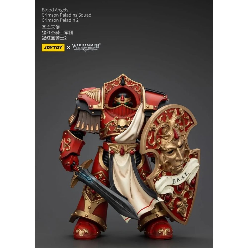 Warhammer Collectibles: 1/18 Scale Blood Angels Crimson Paladins Squad Crimson Paladin 2 (Preorder)