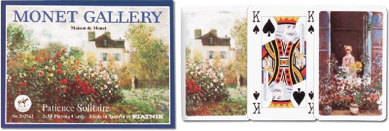 Piatnik: Monet Maison De Monet Pack Playing Cards